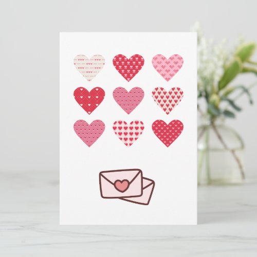 Romantic Anniversary Card Valentines Day