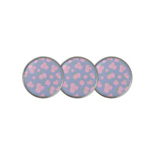 Romantic Antique Rose Design Golf Ball Marker