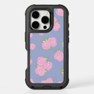 Romantic Antique Rose Design iPhone 16 Pro Case