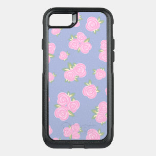 Romantic Antique Rose Design OtterBox Commuter iPhone SE/8/7 Case