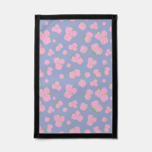 Romantic Antique Rose Design Pennant