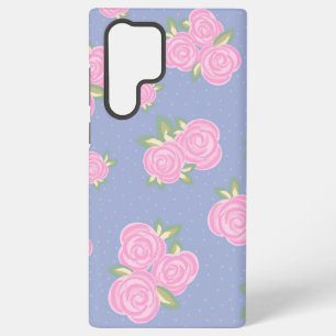 Romantic Antique Rose Design Samsung Galaxy S22 Ultra Case