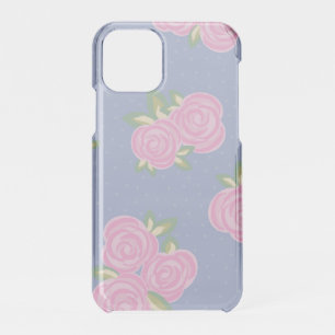 Romantic Antique Rose Design iPhone 11 Pro Case