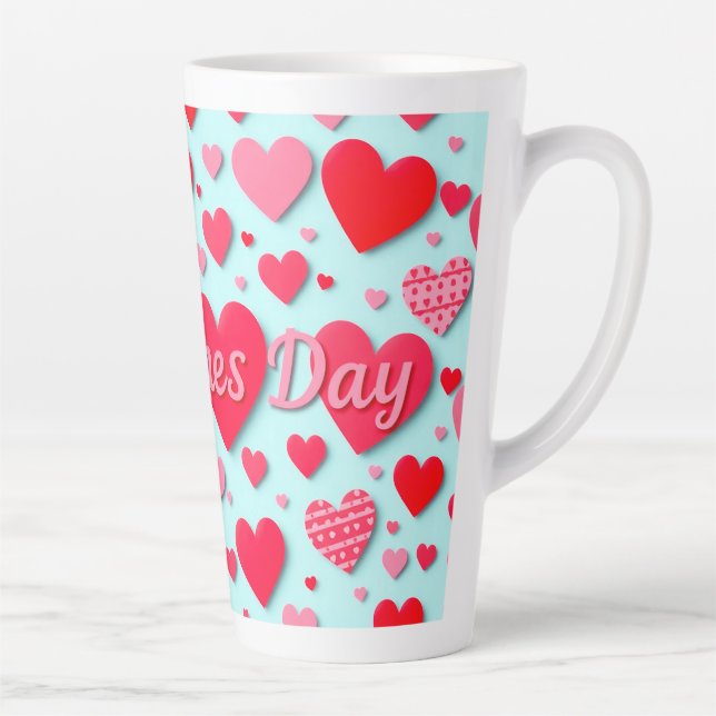 Romantic art latte mug (Right)