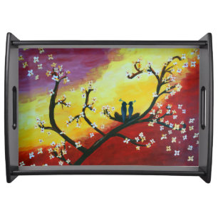 Romantic Art Serving Tray