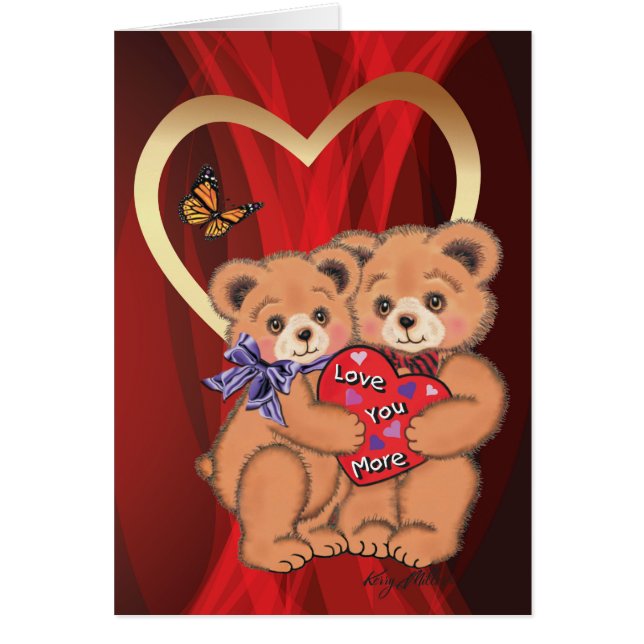 Romantic Bear Valentine (Front)