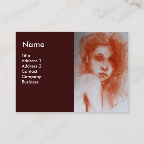 ROMANTIC BEAUTY BUSINESS CARD