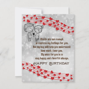 Romantic Birthday Card