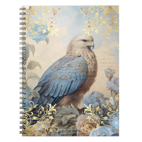 Romantic Blue Eagles Notebook