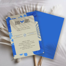 Romantic Blue Floral Wedding