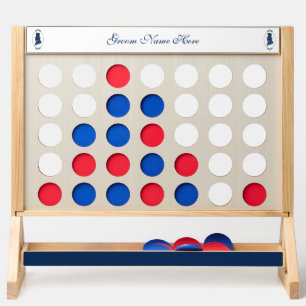 Romantic Blue Regency Gay Botanical Silhouette  Fast Four