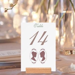 Romantic Blush Regency Lesbian Wedding Holder