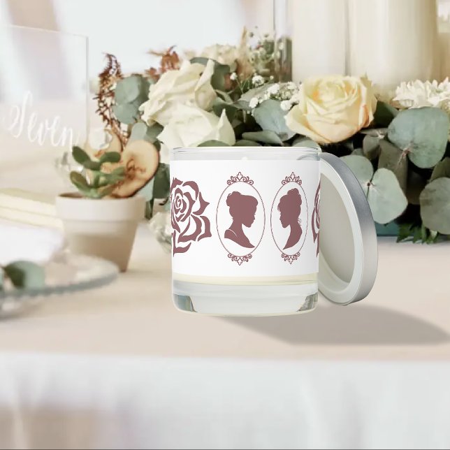 Romantic Blush Regency Lesbian  Wedding Scented Candle (Creator Uploaded)