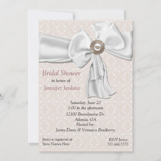 Romantic Bridal Shower Invitation