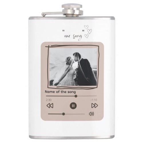 Romantic Bride  Groom Memorable Song Add Photo  F Flask