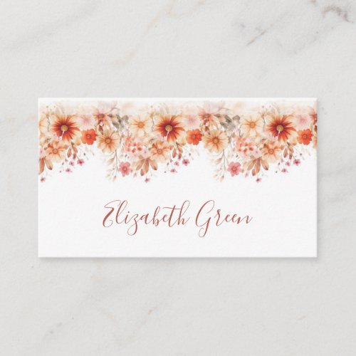 Romantic Burgundy Bloom Card