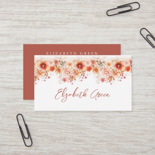 Romantic Burgundy Bloom Card
