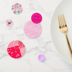 romantic butterfly dream confetti