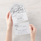 Romantic Calligraphy The Wedding Of