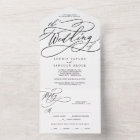 Romantic Calligraphy The Wedding Of