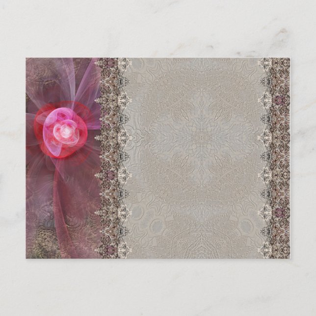 romantic card for congratulations and invitations (Front)