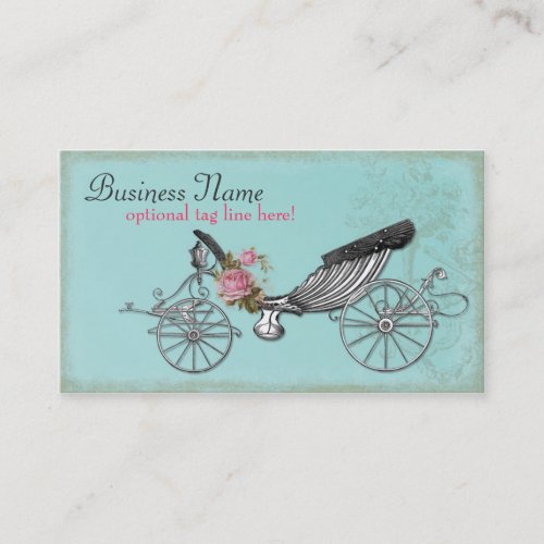Romantic Carriage Business Card Template