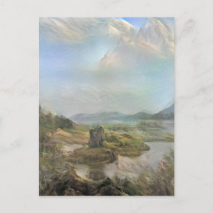 Romantic Castle Stalker Postcard
