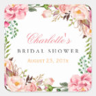 Beautiful Bridal Shower | DIY Background Color Heart Sticker | Zazzle.com
