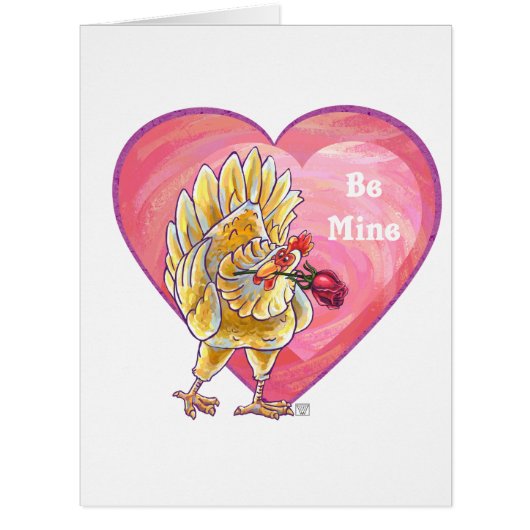 Romantic Chicken Valentine (Front)