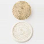 Romantic Chinoiserie Antique Initials Wedding Wax Seal Stamp<br><div class="desc">chinoiserie border with editable initials</div>