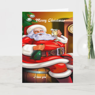 Romantic Christmas Holiday Card