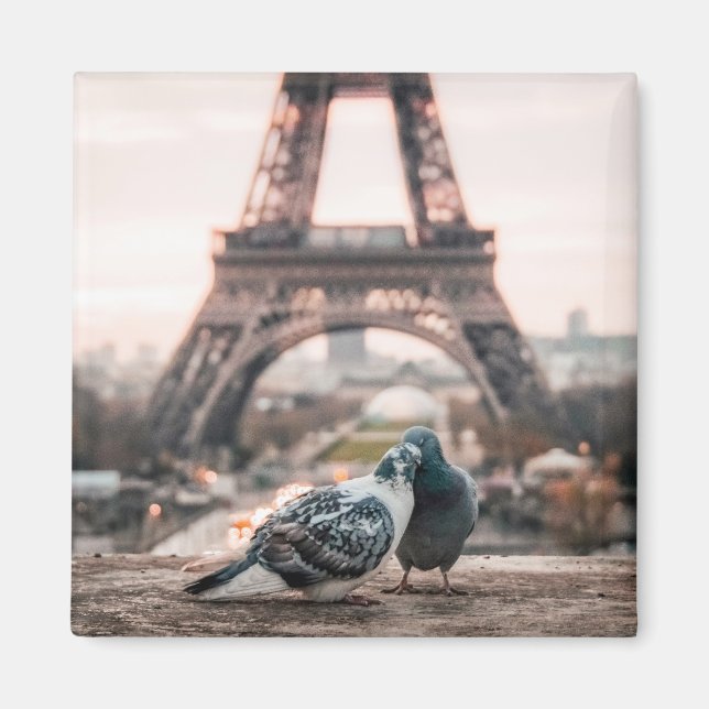 Romantic City Paris Magnet (Front)
