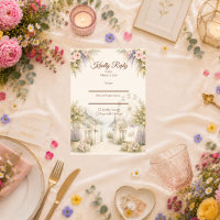 Romantic Coastal Garden Wedding