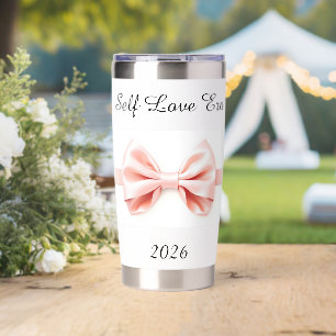 Romantic Coquette Cherub Valentine's Day Insulated Tumbler