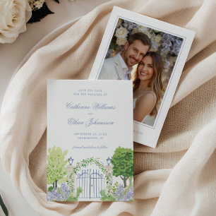 Romantic Cottage Wedding Save The Date