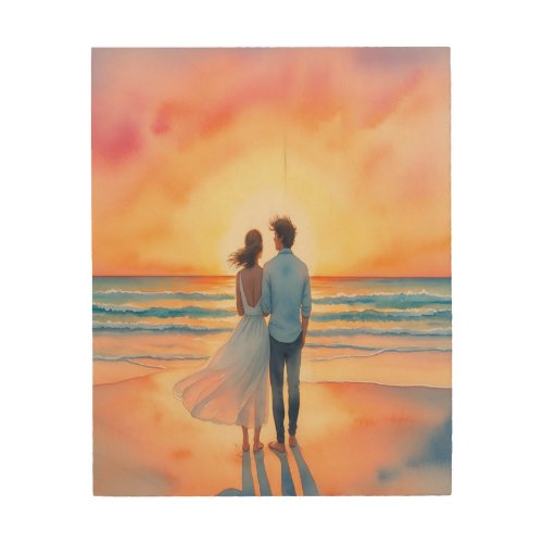 “Romantic Couple Art | Elegant Modern Wall Decor”