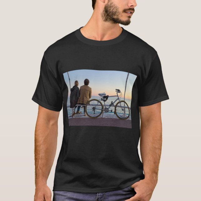 Romantic Couple by the Seav T-Shirt (Front)