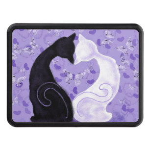 Romantic Couple Cat Hitch Cover