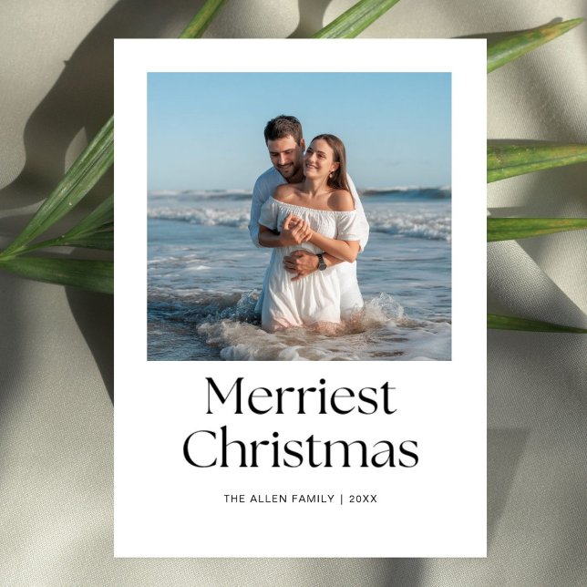 Romantic Couple Christmas Holiday Card Design (Creator Uploaded)