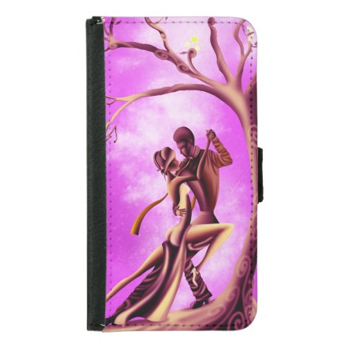 Romantic Couple Dance the Tango Phone Wallet Case