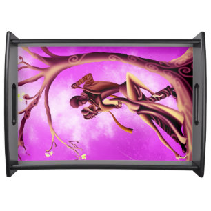 Romantic Couple Dance the Tango Serving Tray