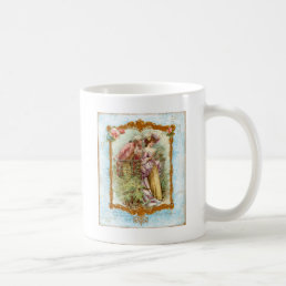 Romantic Couple French Regency Style Coffee Mug