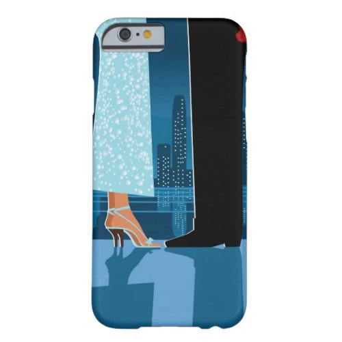 Romantic Couple in City Barely There iPhone 6 Case