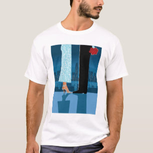 Romantic Couple in City T-Shirt