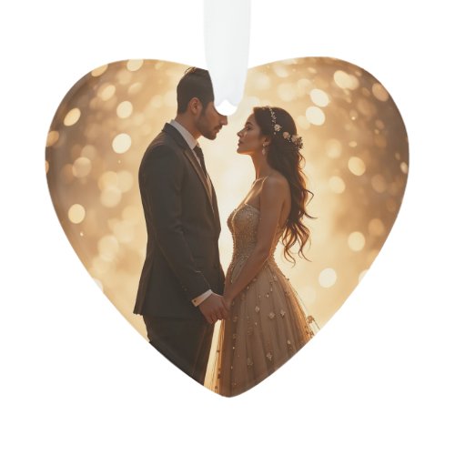 Romantic Couple in Love Ornament