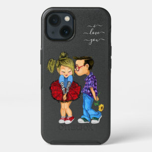 Romantic Couple Love iPhone Case - I Love You