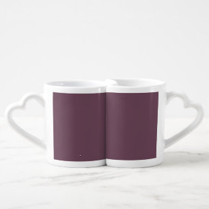 Romantic Couple Mugs – Heart Handle Set
