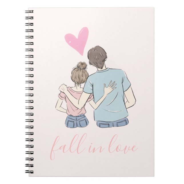 Romantic Couple Notebook (Front)