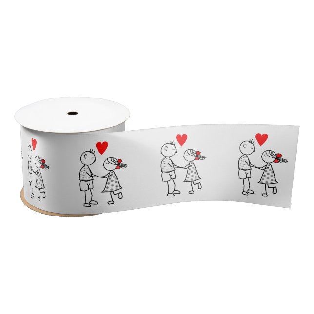 Romantic Couple Ribbon (Spool)