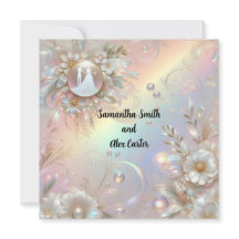 Romantic Couple Wedding Invitation